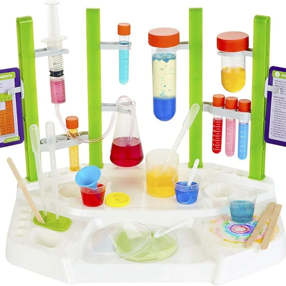 Thames & Kosmos Ooze Labs Chemistry Station Science Experiment Kit STEM Toy 20 N